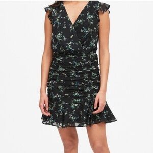 Banana Republic Floral Front Cinch Dress